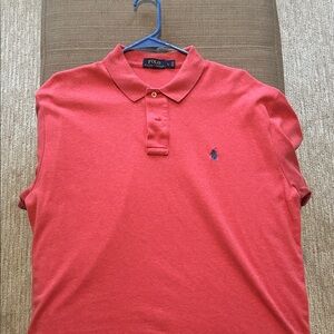 Polo by Ralph Lauren Men's Coral Polo Shirt